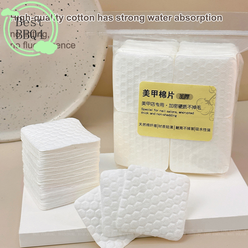 Nail Art Remover - (BBQ4)200/500Pc Thickening Cotton Pads For Nail