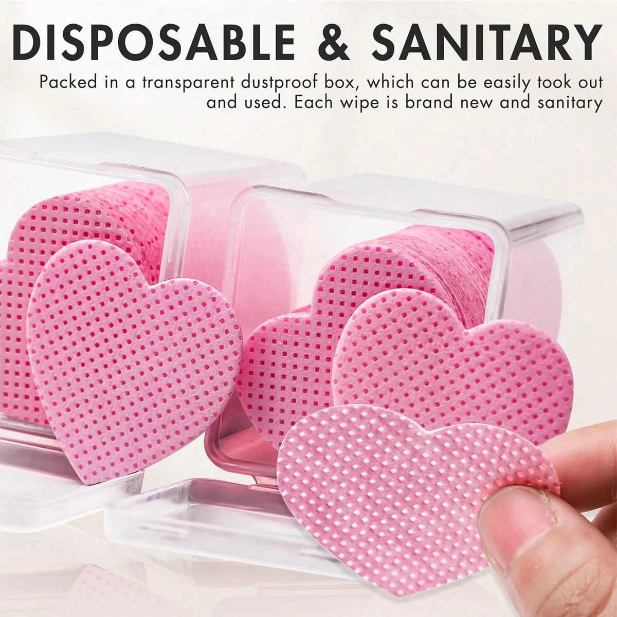 Nail Art Remover - LINMANDA 200 Pieces of Lint-Free Nail