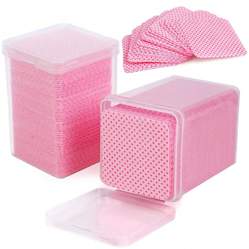Nail Art Remover - Lint Free Wipes Cleaning Tool Nail