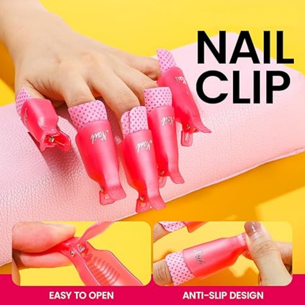 10 pieces Nail Art Soak off Ca - Nail Art Remover ulasan dan harga