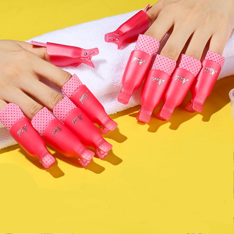 10 pieces Nail Art Soak off Ca - Nail Art Remover ulasan dan harga