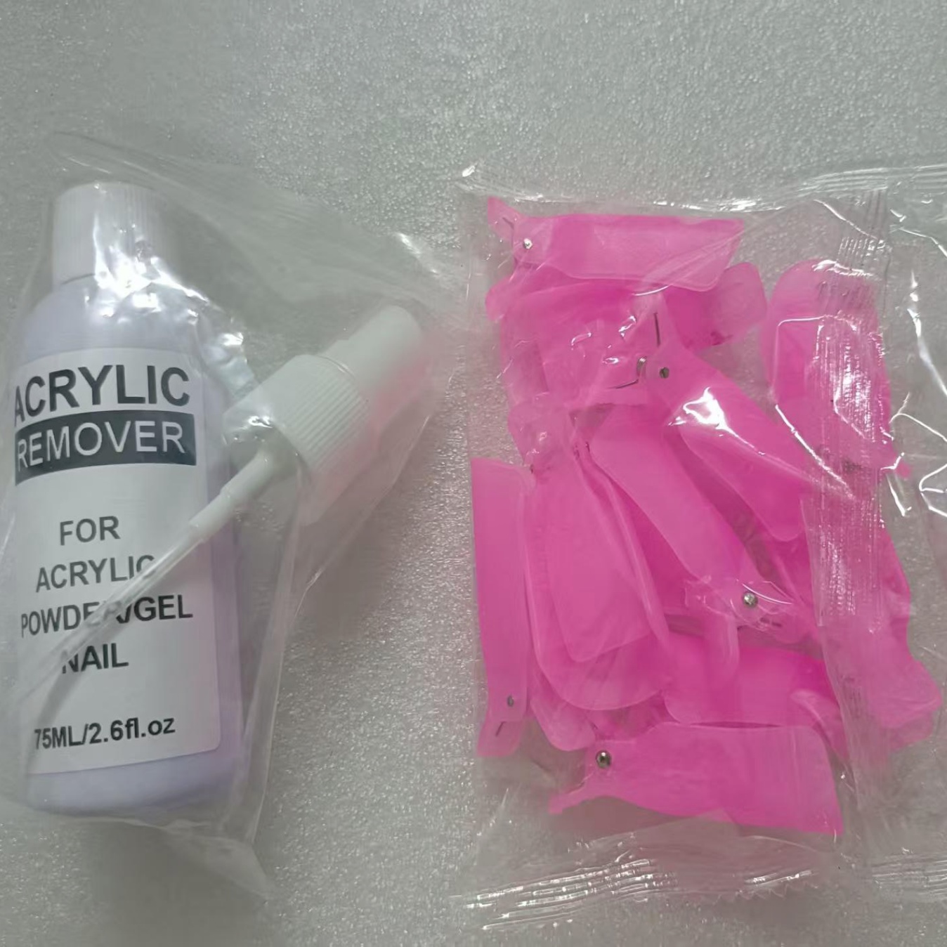 2.6oz Acrylic Remover 10 piece - Nail Art Remover ulasan dan harga