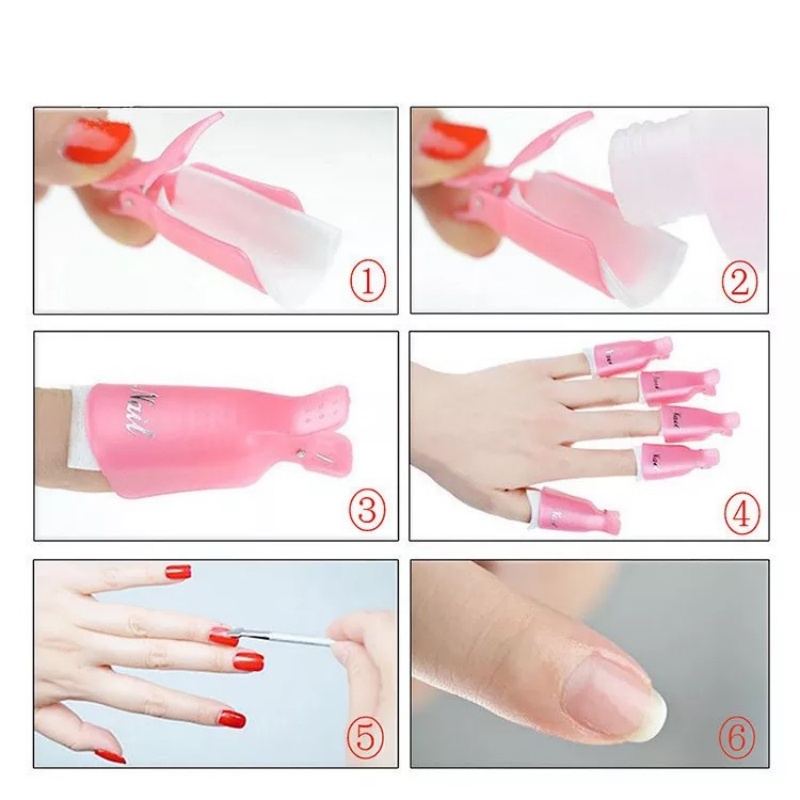 2.6oz Acrylic Remover 10 piece - Nail Art Remover ulasan dan harga