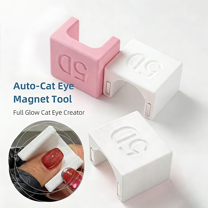 5D U-Shaped Nail Art Tool Cat  - Nail Art Full Cat Eye ulasan dan harga