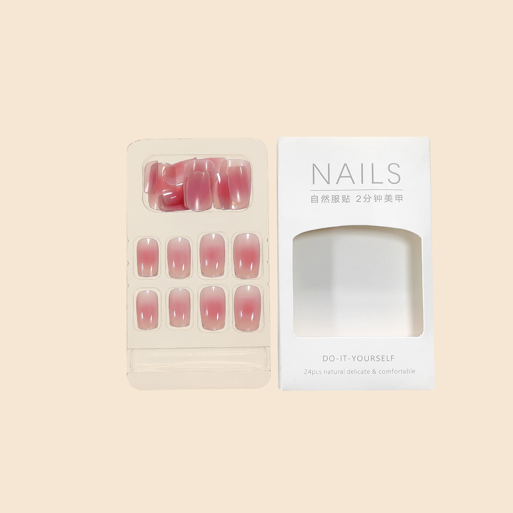 Fashion trend Women Girls 24Pc - Nail Art Full Cat Eye ulasan dan harga