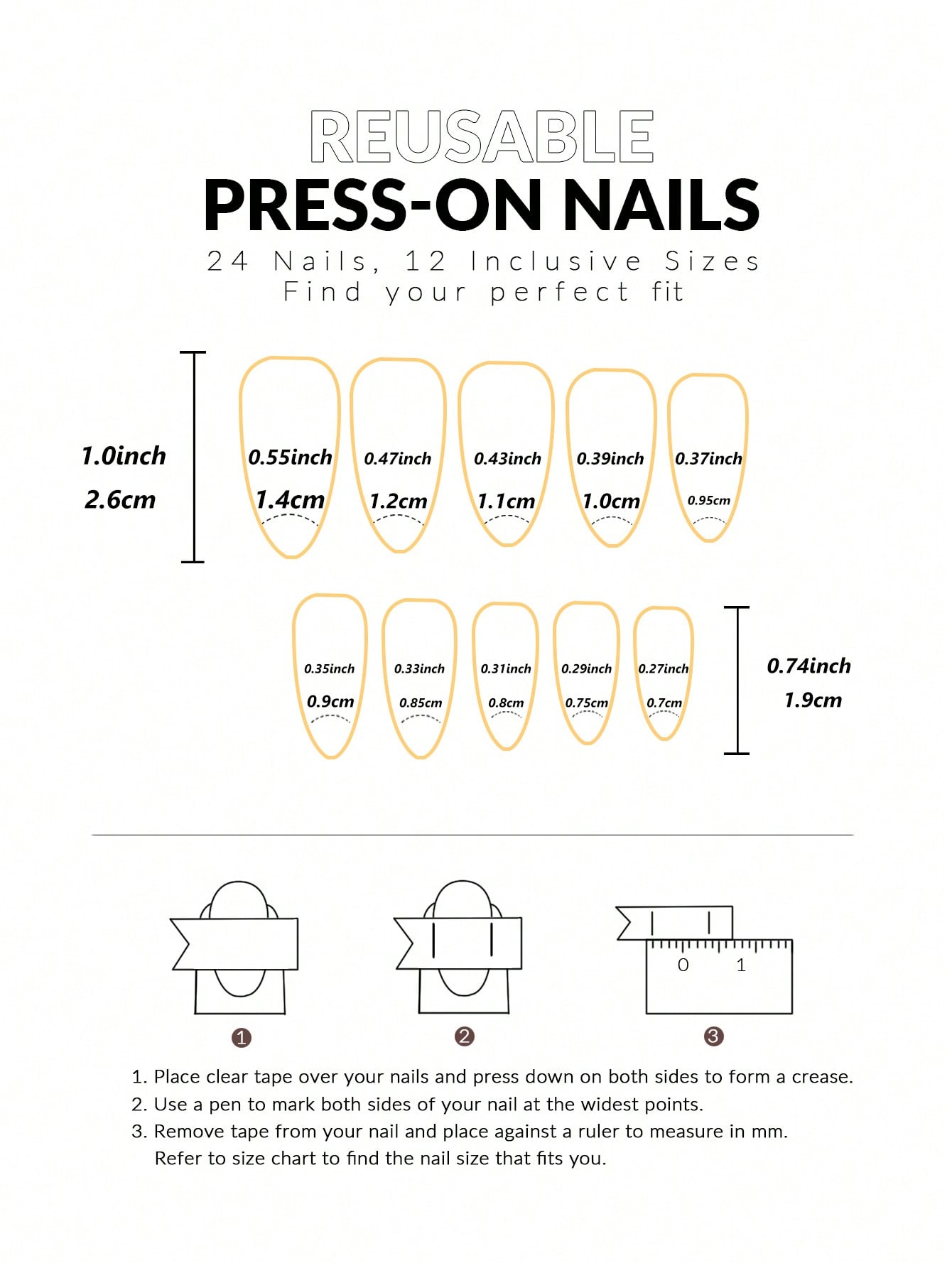 24pcs French Sakura Press On N - Nail Art Remover ulasan dan harga