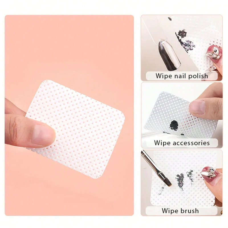 Lint Free Wipes Cleaning Tool  - Nail Art Remover ulasan dan harga