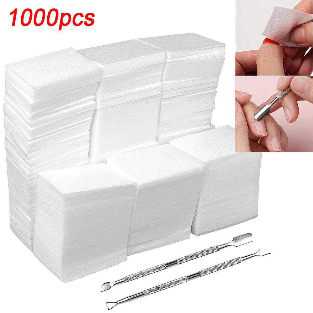 1000Pcs Lint Free Nail Wipes G - Nail Art Remover ulasan dan harga