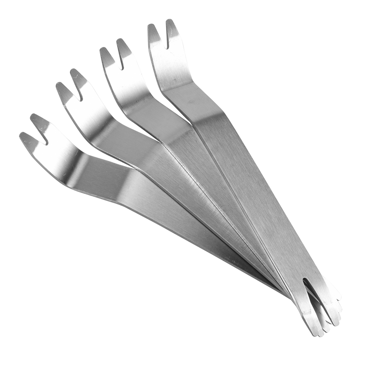 A06K 4Pcs Stainless Steel Skid - Nail Art Remover ulasan dan harga