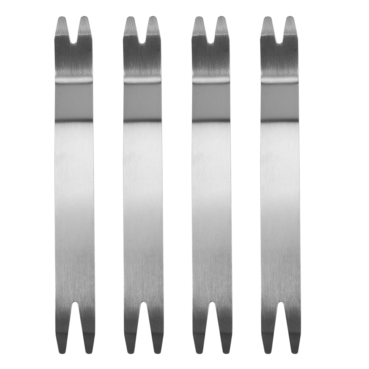A06K 4Pcs Stainless Steel Skid - Nail Art Remover ulasan dan harga